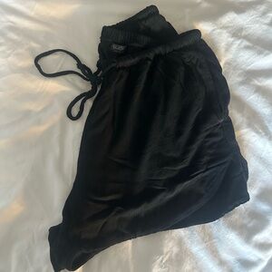 J.Galt Black Flowy Shorts